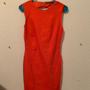 Beautiful red orange dress. Size 3/4 dress